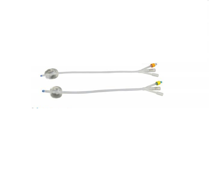 Three-Way Silicone Foley Catheter