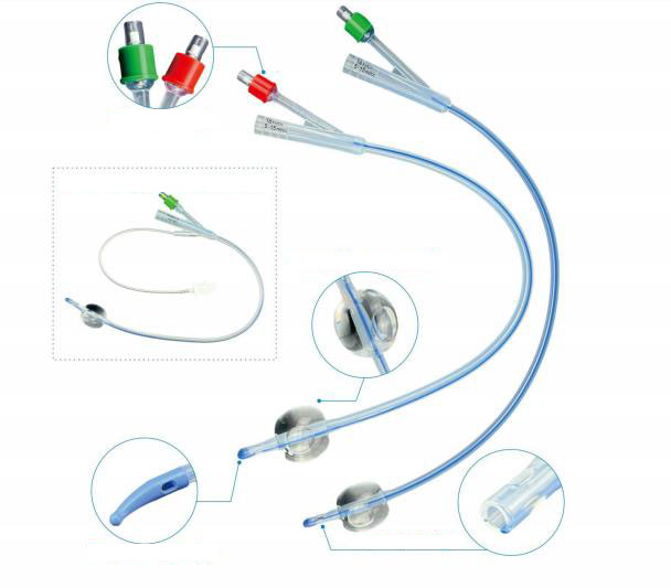 Two-Way Silicone Foley Catheter