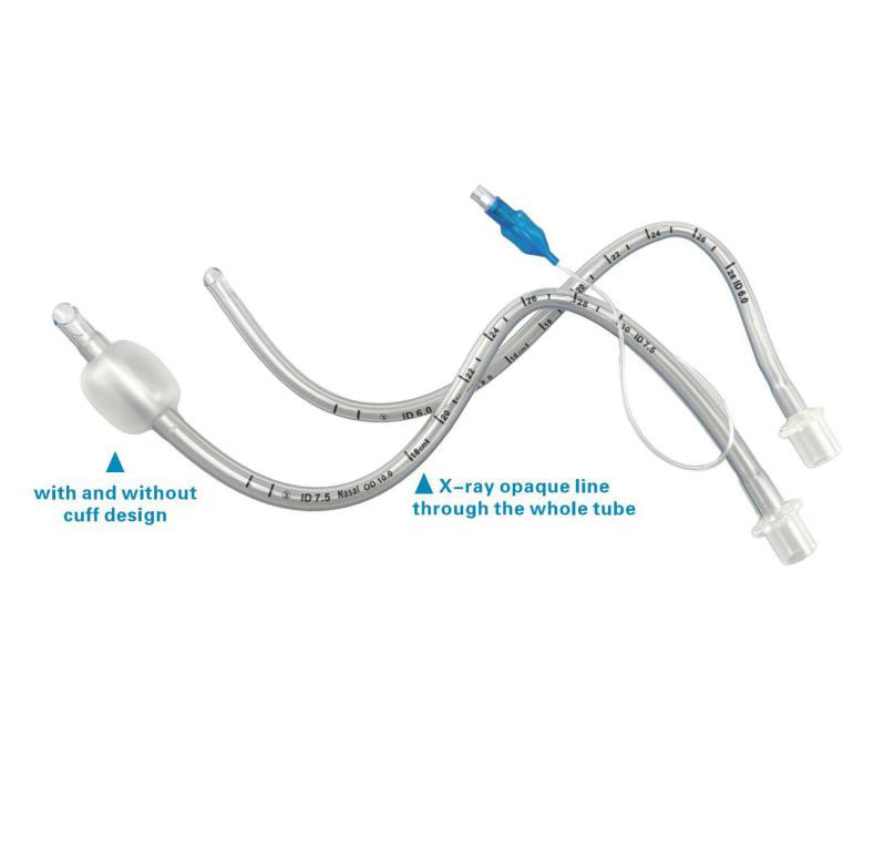 Nasal Preformed PVC Endotracheal Tube